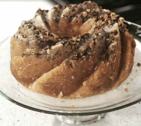 a piece of chocolate cake on a plate